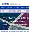 MANAGEMENT SCIENCE雜志封面